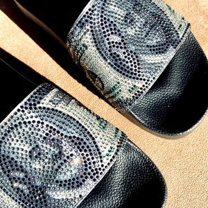 Inc International Famous Peymin Slides 💵Benji